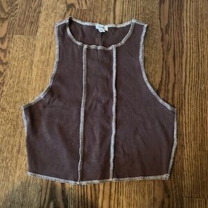 Seamed Tank Top